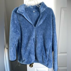 Uniqlo Teddy Zip Jacket, XXL